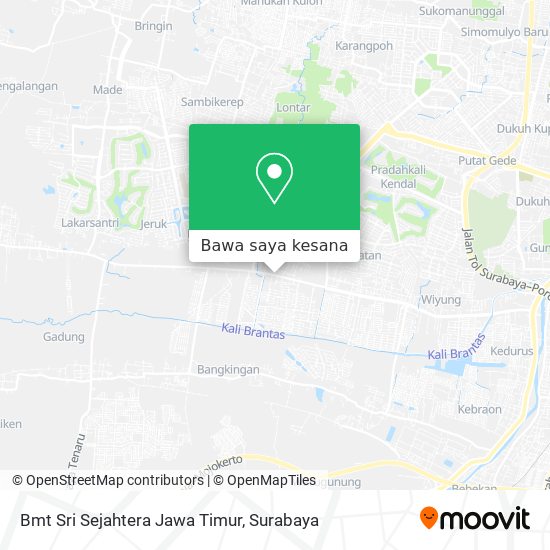 Peta Bmt Sri Sejahtera Jawa Timur
