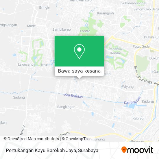 Peta Pertukangan Kayu Barokah Jaya