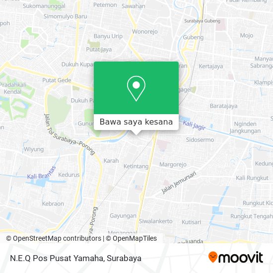 Peta N.E.Q Pos Pusat Yamaha