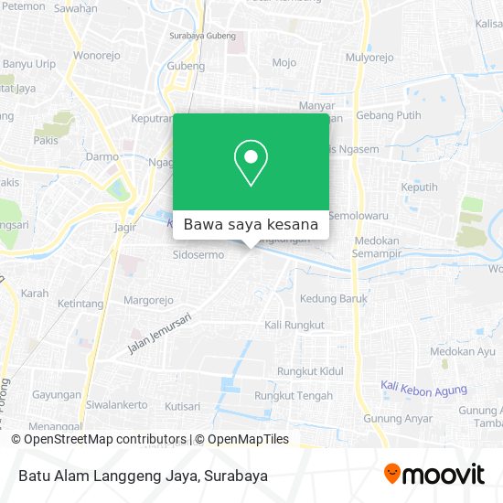 Peta Batu Alam Langgeng Jaya