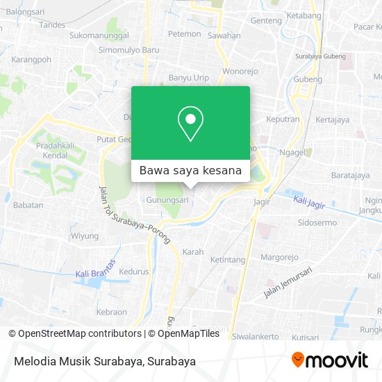 Peta Melodia Musik Surabaya