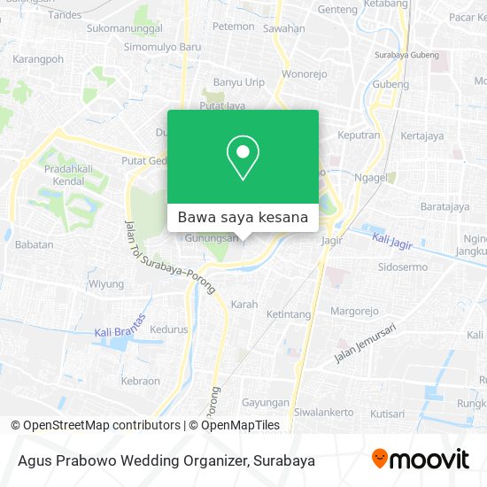 Peta Agus Prabowo Wedding Organizer