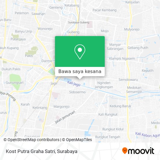 Peta Kost Putra Graha Satri