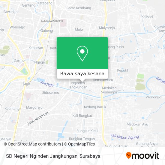 Peta SD Negeri Nginden Jangkungan
