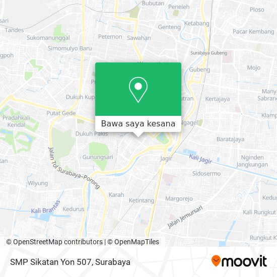 Peta SMP Sikatan Yon 507