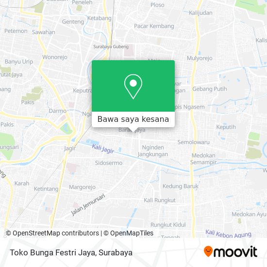 Peta Toko Bunga Festri Jaya