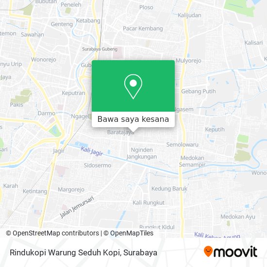 Peta Rindukopi Warung Seduh Kopi