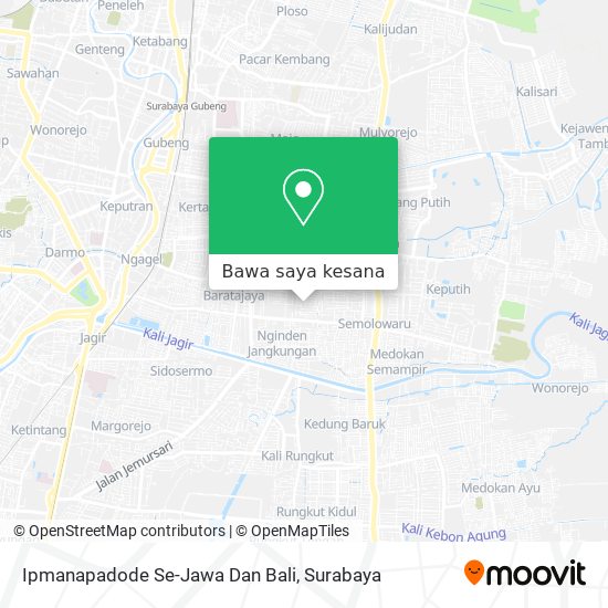 Peta Ipmanapadode Se-Jawa Dan Bali