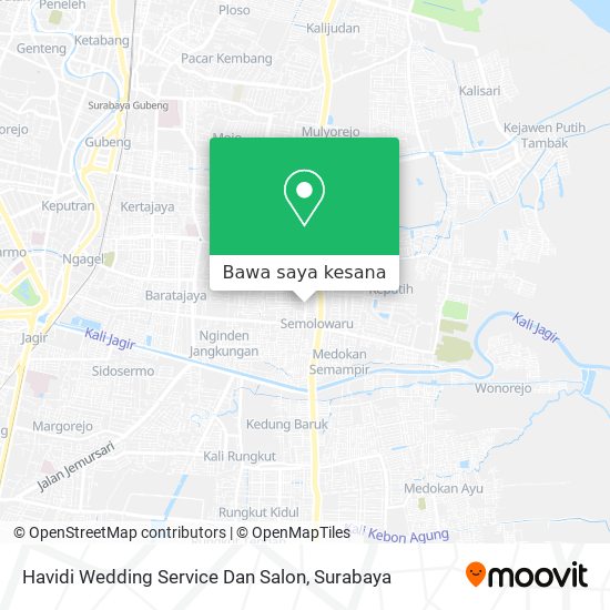 Peta Havidi Wedding Service Dan Salon