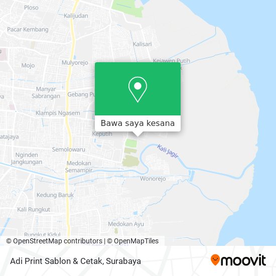 Peta Adi Print Sablon & Cetak
