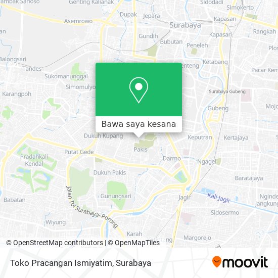 Peta Toko Pracangan Ismiyatim