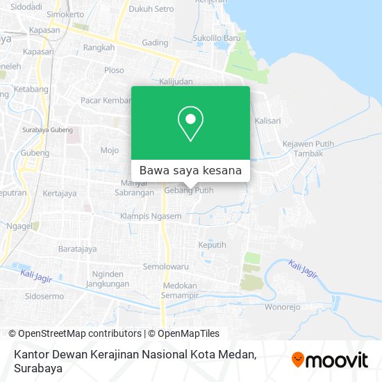 Peta Kantor Dewan Kerajinan Nasional Kota Medan