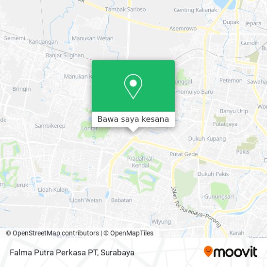 Peta Falma Putra Perkasa PT
