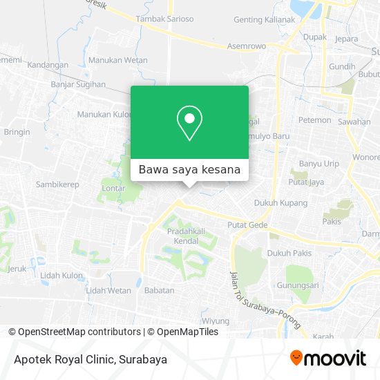 Peta Apotek Royal Clinic