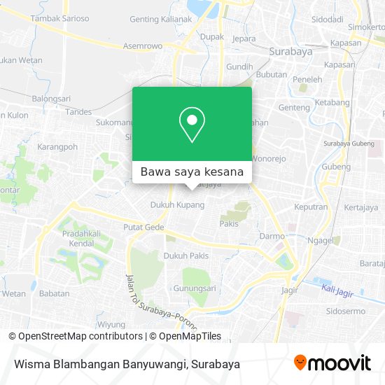 Peta Wisma Blambangan Banyuwangi