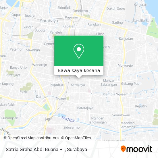 Peta Satria Graha Abdi Buana PT