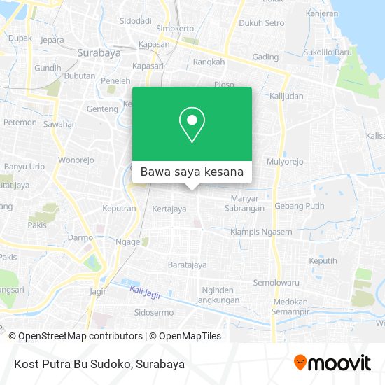 Peta Kost Putra Bu Sudoko