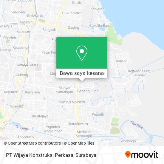 Peta PT Wijaya Konstruksi Perkasa