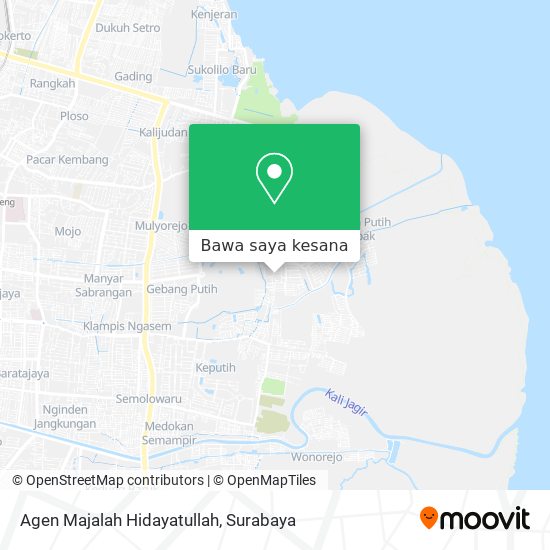 Peta Agen Majalah Hidayatullah