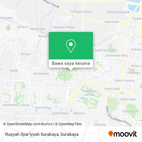 Peta Ruqyah Syar'iyyah Surabaya