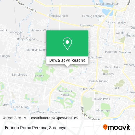 Peta Forindo Prima Perkasa