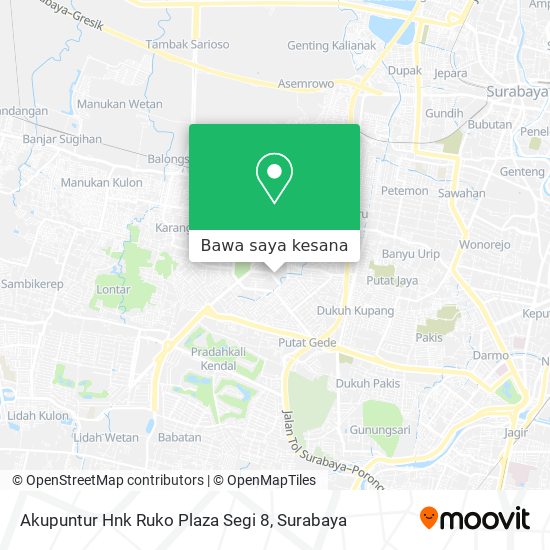 Peta Akupuntur Hnk Ruko Plaza Segi 8