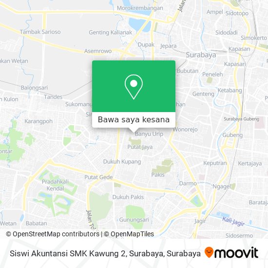 Peta Siswi Akuntansi SMK Kawung 2, Surabaya