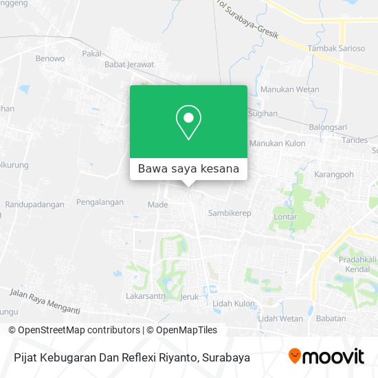 Peta Pijat Kebugaran Dan Reflexi Riyanto