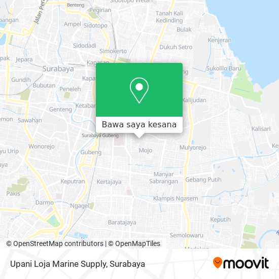 Peta Upani Loja Marine Supply