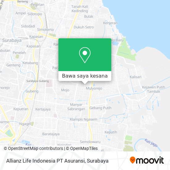 Peta Allianz Life Indonesia PT Asuransi