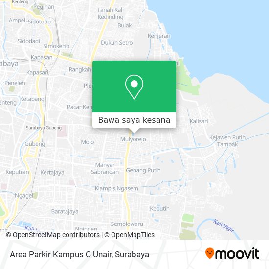 Peta Area Parkir Kampus C Unair