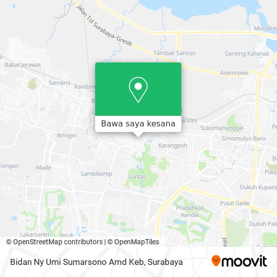 Peta Bidan Ny Umi Sumarsono Amd Keb