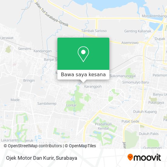 Peta Ojek Motor Dan Kurir