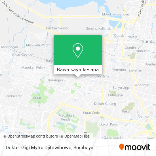 Peta Dokter Gigi Mytra Djitowibowo