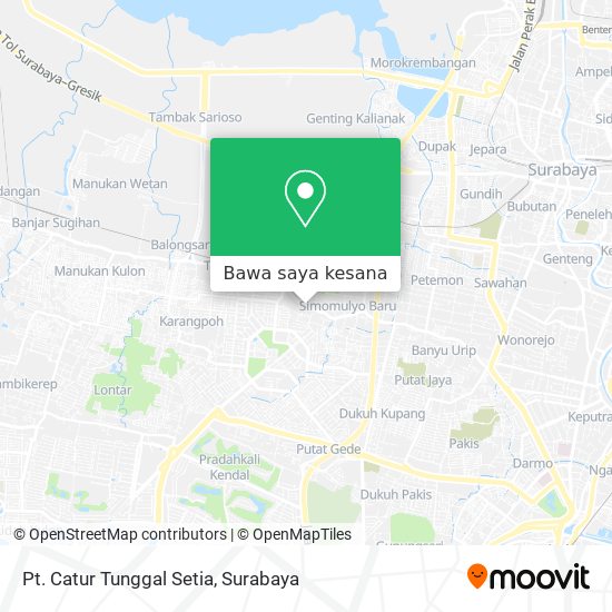 Peta Pt. Catur Tunggal Setia