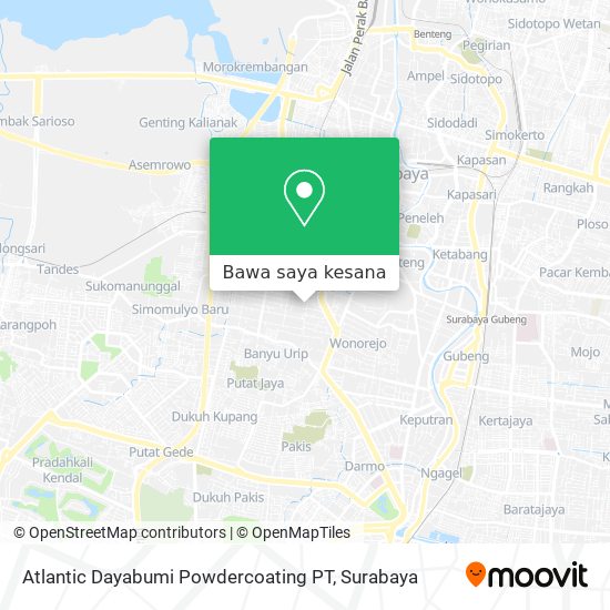 Peta Atlantic Dayabumi Powdercoating PT