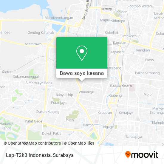 Peta Lsp-T2k3 Indonesia