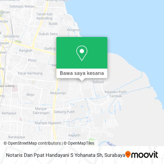 Peta Notaris Dan Ppat Handayani S Yohanata Sh