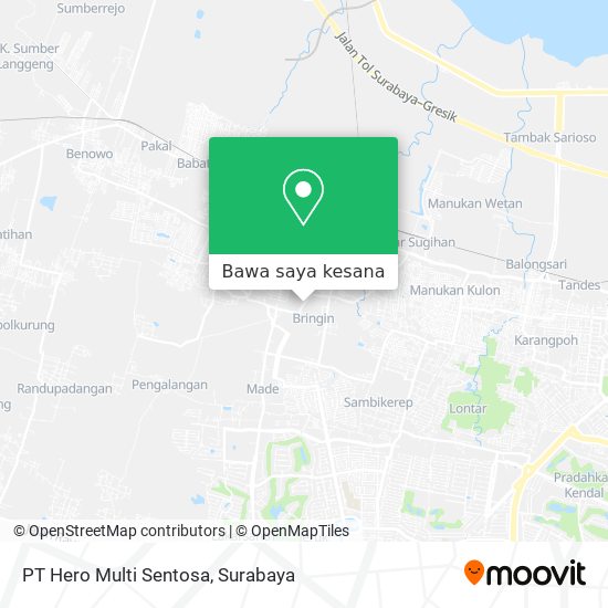 Peta PT Hero Multi Sentosa