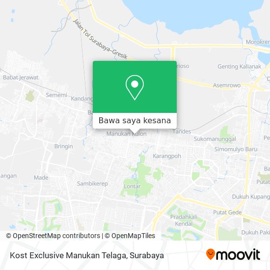 Peta Kost Exclusive Manukan Telaga