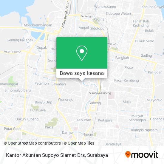 Peta Kantor Akuntan Supoyo Slamet Drs