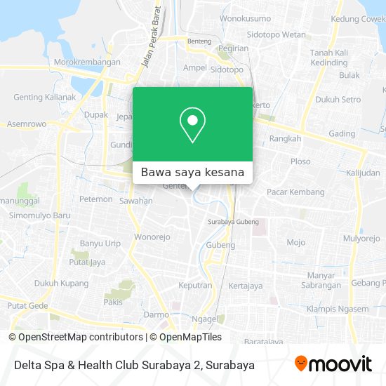 Peta Delta Spa & Health Club Surabaya 2