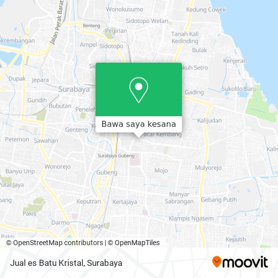 Peta Jual es Batu Kristal