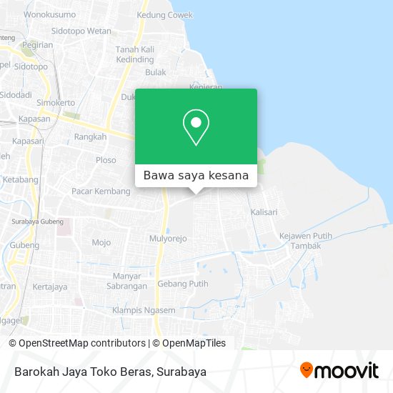 Peta Barokah Jaya Toko Beras