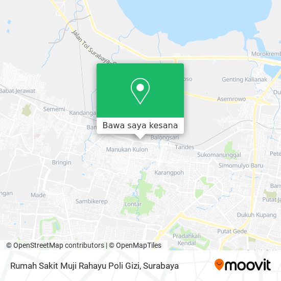 Peta Rumah Sakit Muji Rahayu Poli Gizi