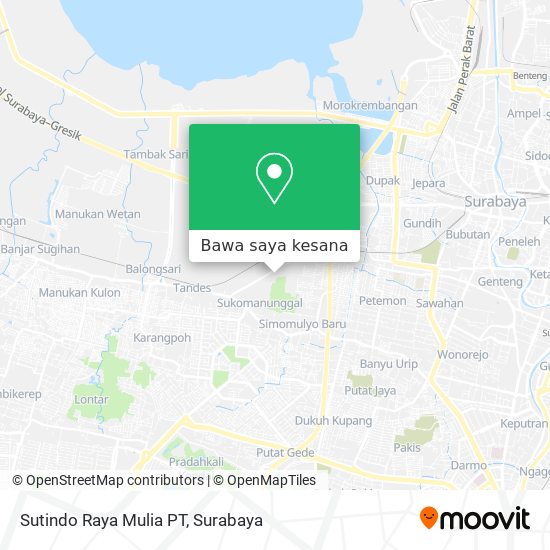 Peta Sutindo Raya Mulia PT