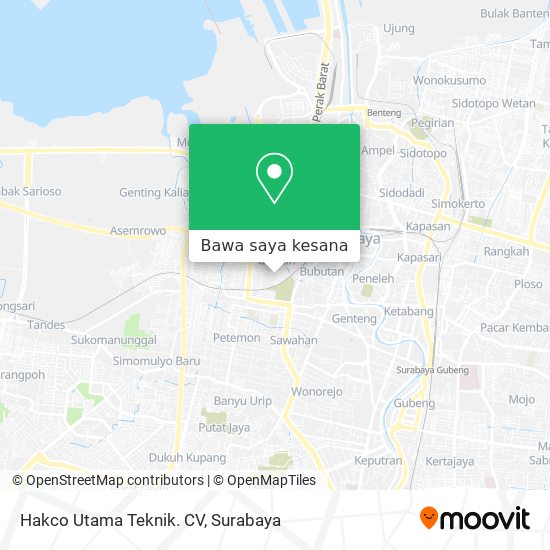 Peta Hakco Utama Teknik. CV
