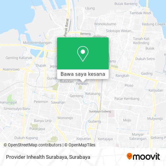 Peta Provider Inhealth Surabaya
