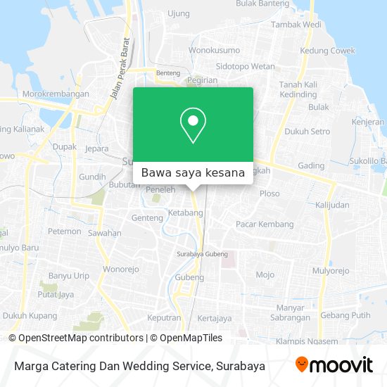 Peta Marga Catering Dan Wedding Service