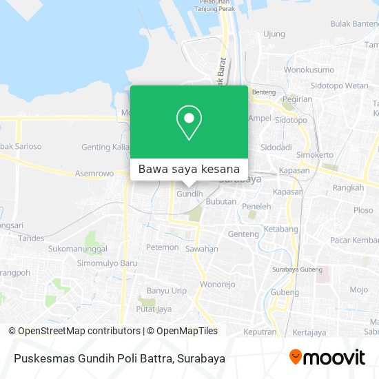 Peta Puskesmas Gundih Poli Battra